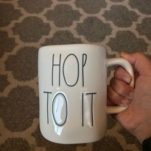Rae Dunn Hop To It Mug